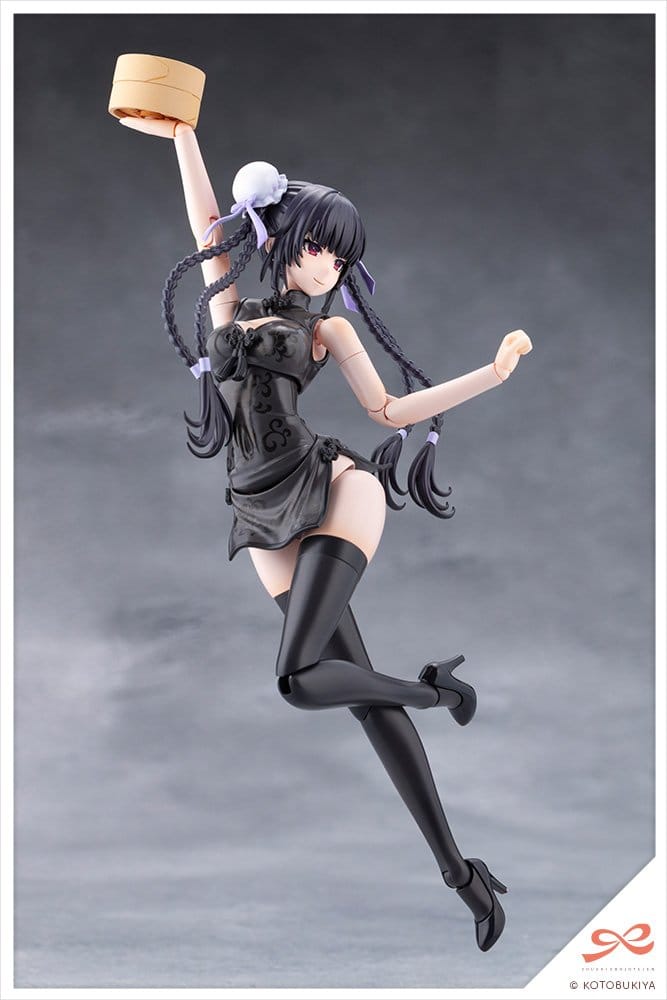 Sousaishojoteien Plastic Model Kit 1/10 Kuon Yakushiji Qipao Costume 17 cm