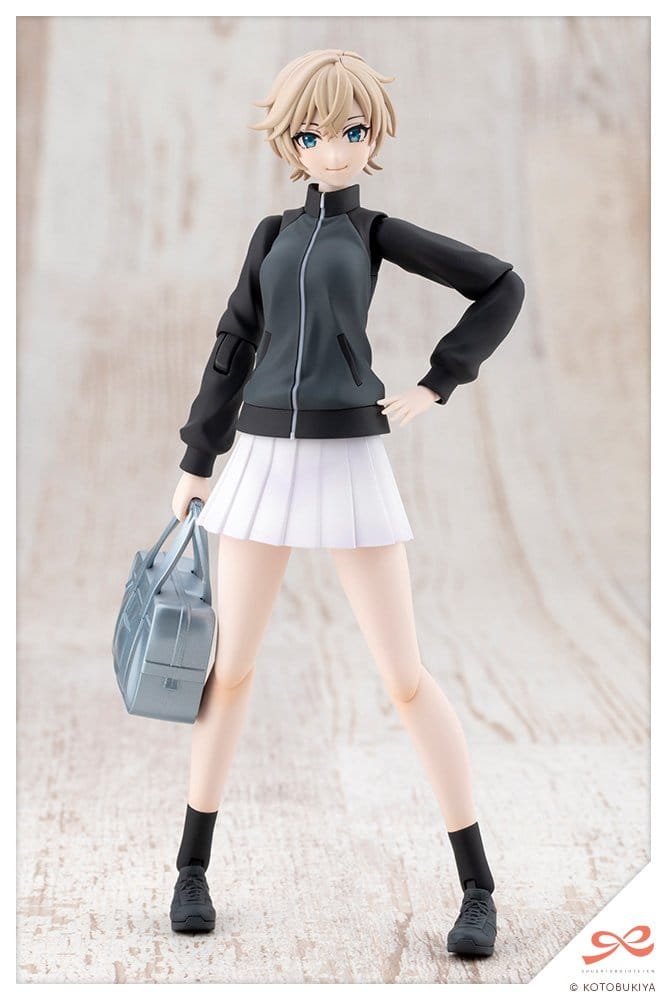 Sousai Shojo Teien Plastmodell-kit 1/10 Rui Saotome Touhou Gymnasie Tracksuit Drömstil Midnight Onyx 16 cm