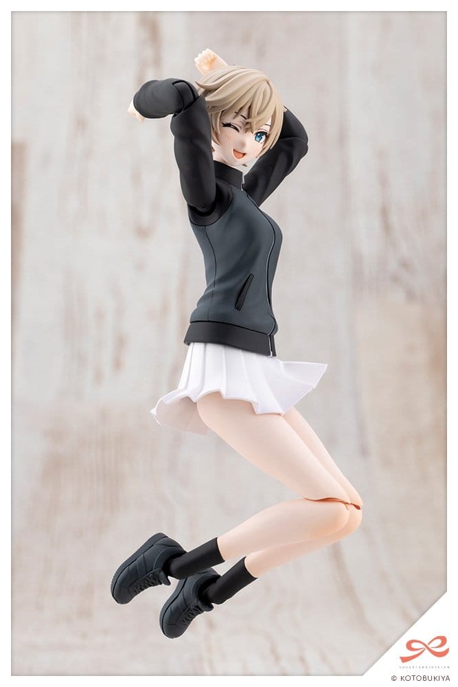 Sousai Shojo Teien Plastmodell-kit 1/10 Rui Saotome Touhou Gymnasie Tracksuit Drömstil Midnight Onyx 16 cm