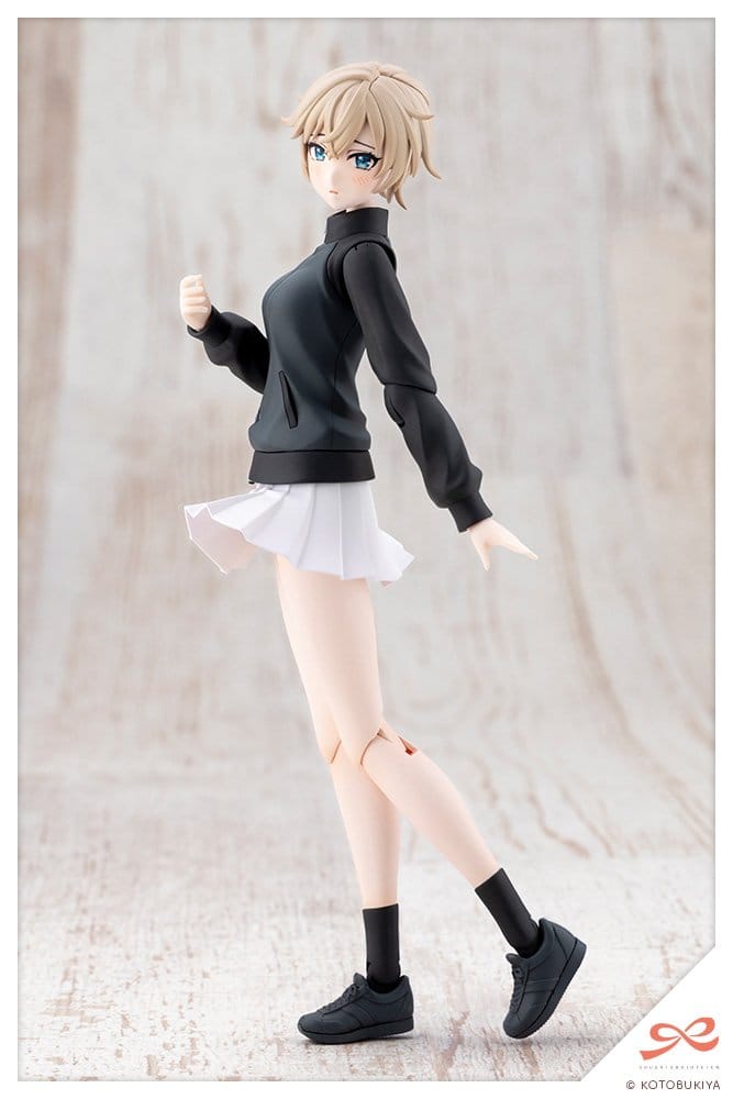 Sousai Shojo Teien Plastmodell-kit 1/10 Rui Saotome Touhou Gymnasie Tracksuit Drömstil Midnight Onyx 16 cm
