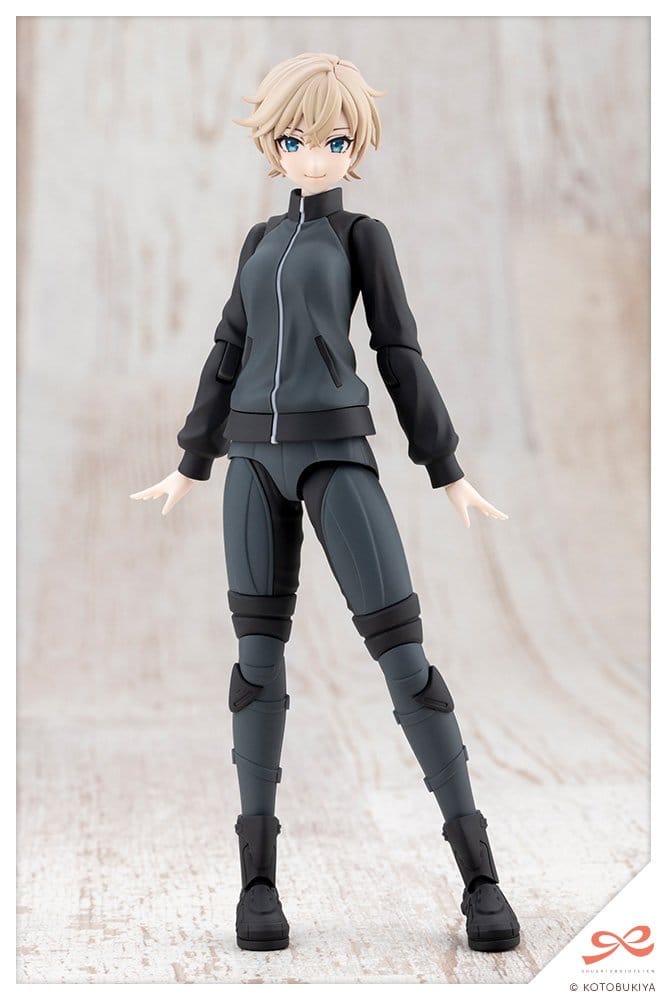 Sousai Shojo Teien Plastmodell-kit 1/10 Rui Saotome Touhou Gymnasie Tracksuit Drömstil Midnight Onyx 16 cm