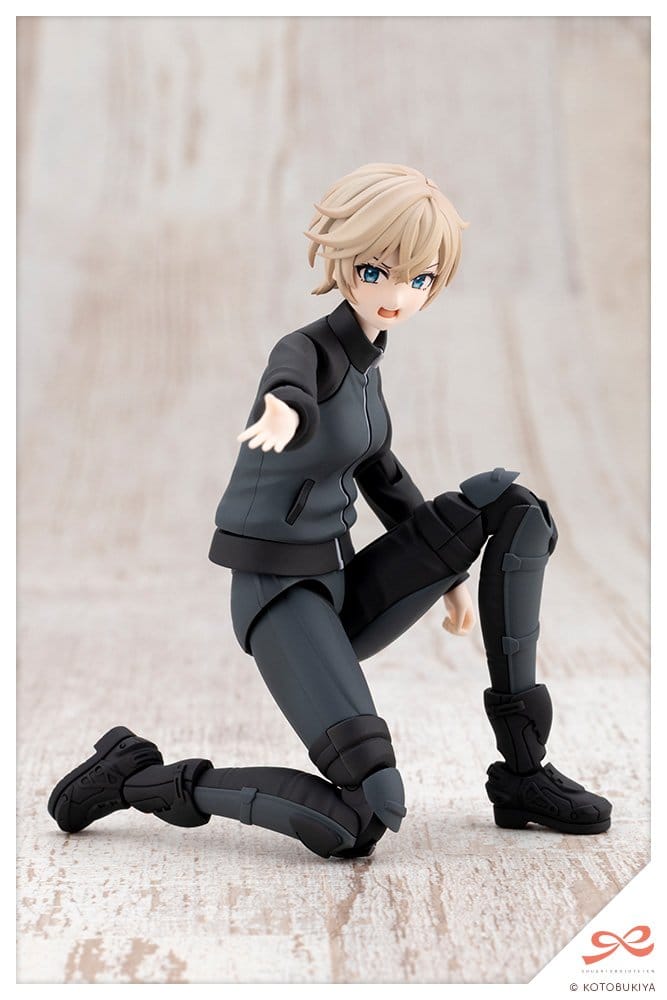 Sousai Shojo Teien Plastmodell-kit 1/10 Rui Saotome Touhou Gymnasie Tracksuit Drömstil Midnight Onyx 16 cm