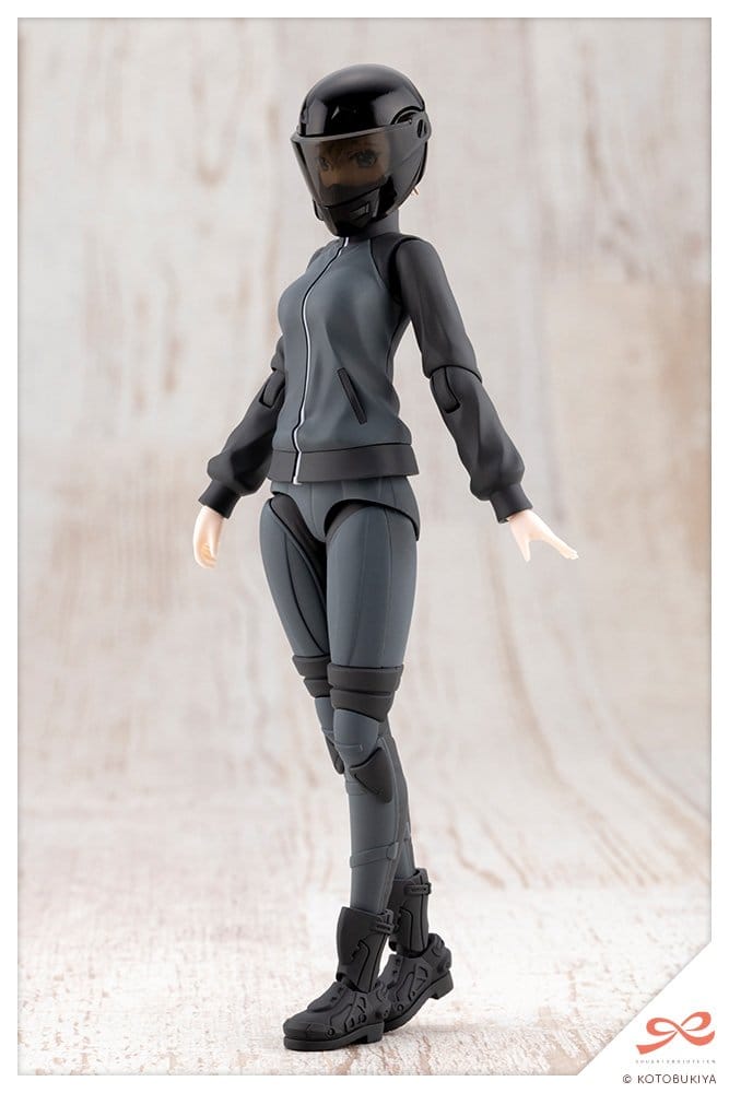 Sousai Shojo Teien Plastmodell-kit 1/10 Rui Saotome Touhou Gymnasie Tracksuit Drömstil Midnight Onyx 16 cm