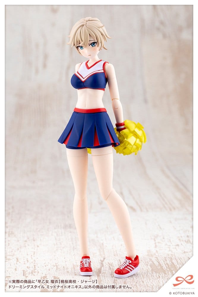 Sousai Shojo Teien Plastmodell-kit 1/10 Rui Saotome Touhou Gymnasie Tracksuit Drömstil Midnight Onyx 16 cm