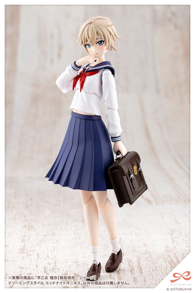 Sousai Shojo Teien Plastmodell-kit 1/10 Rui Saotome Touhou Gymnasie Tracksuit Drömstil Midnight Onyx 16 cm