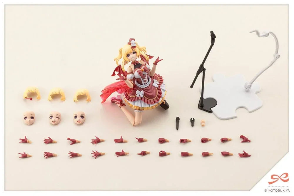 Sousai Shojo Teien Plastmodellkit 1/10 Yue Kisaragi Diva Kostym Drömmande Stil Jordgubbs Måne 16 cm Kotobukiya