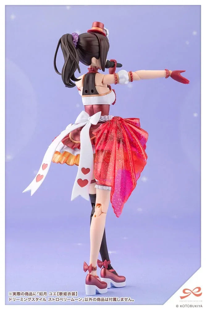 Sousai Shojo Teien Plastmodellkit 1/10 Yue Kisaragi Diva Kostym Drömmande Stil Jordgubbs Måne 16 cm Kotobukiya