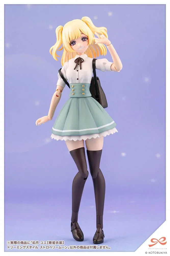 Sousai Shojo Teien Plastmodellkit 1/10 Yue Kisaragi Diva Kostym Drömmande Stil Jordgubbs Måne 16 cm Kotobukiya