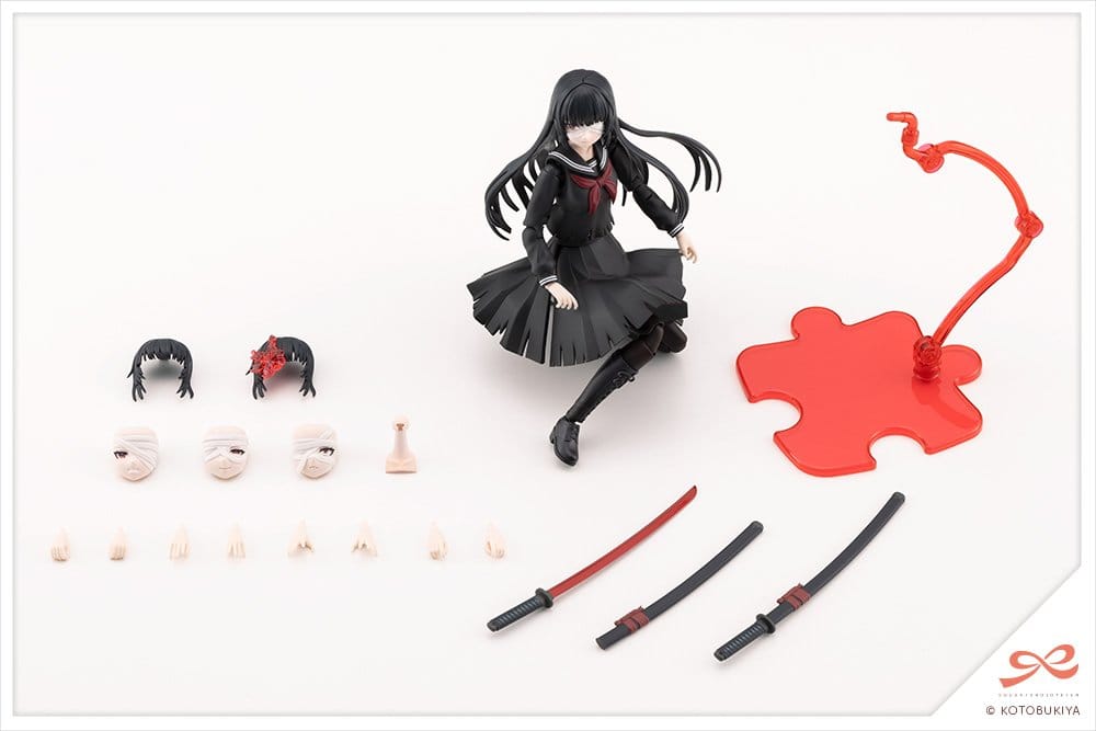 Sousai Shojo Teien Plastmodell 1/10 Kuon Yakushiji Maria Kagaribi Skadad Version 16 cm