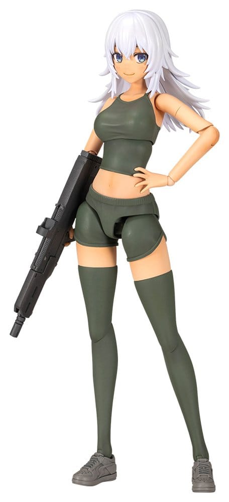 Sousai Shojo Teien Plastmodell Sats 1/10 Träningsvarg 16 cm