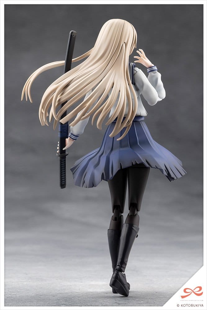 Sousai Shojo Teien Plastmodell 1/10 Kuon Yakushiji Maria Kagaribi Skadad Version Skolflicka Emulation 16 cm