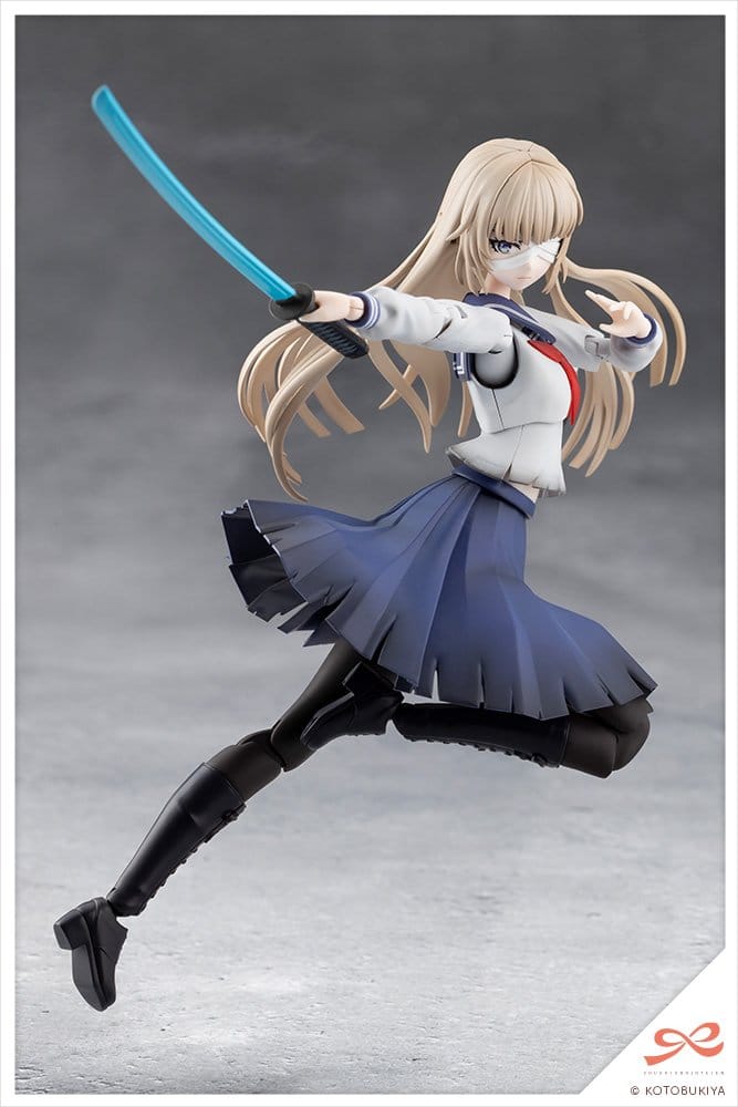 Sousai Shojo Teien Plastmodell 1/10 Kuon Yakushiji Maria Kagaribi Skadad Version Skolflicka Emulation 16 cm