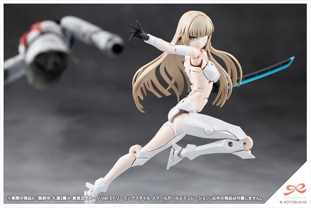 Sousai Shojo Teien Plastmodell 1/10 Kuon Yakushiji Maria Kagaribi Skadad Version Skolflicka Emulation 16 cm