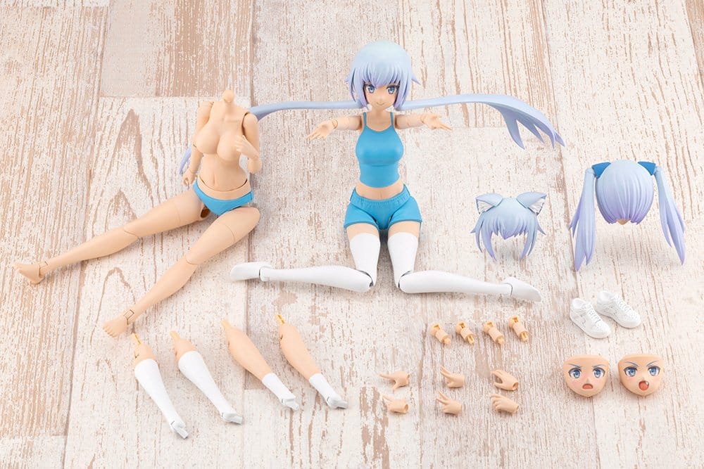 Sousaishojoteien Plastmodellbyggsats Grand Scale Dress Up Body M med Stylet 25 cm