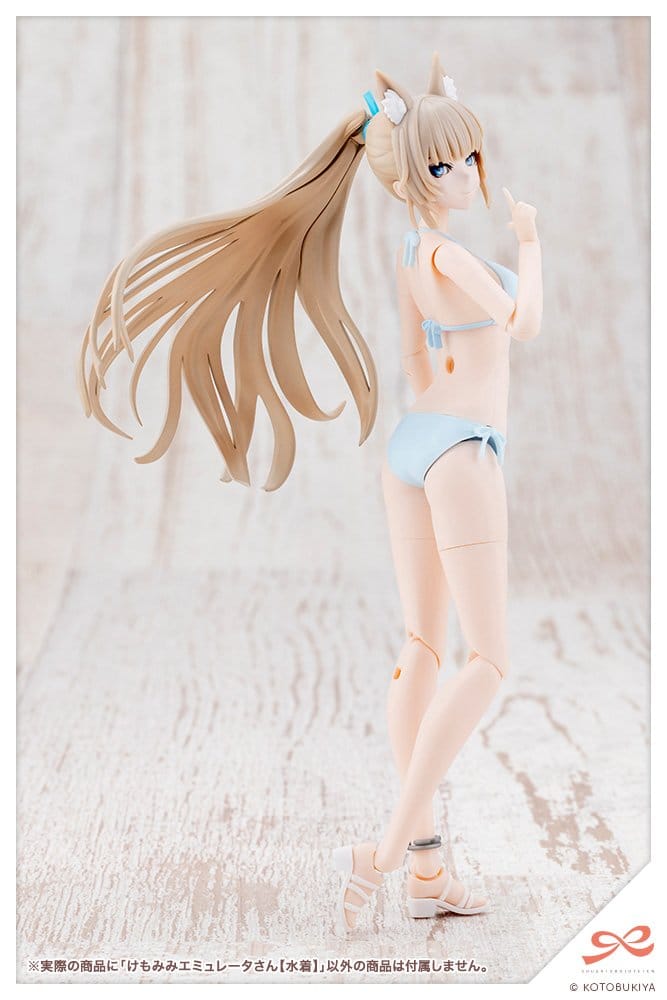 Sousaishojoteien Plastic Model 1/10 Animal Ears Emulator Swim Style 17 cm