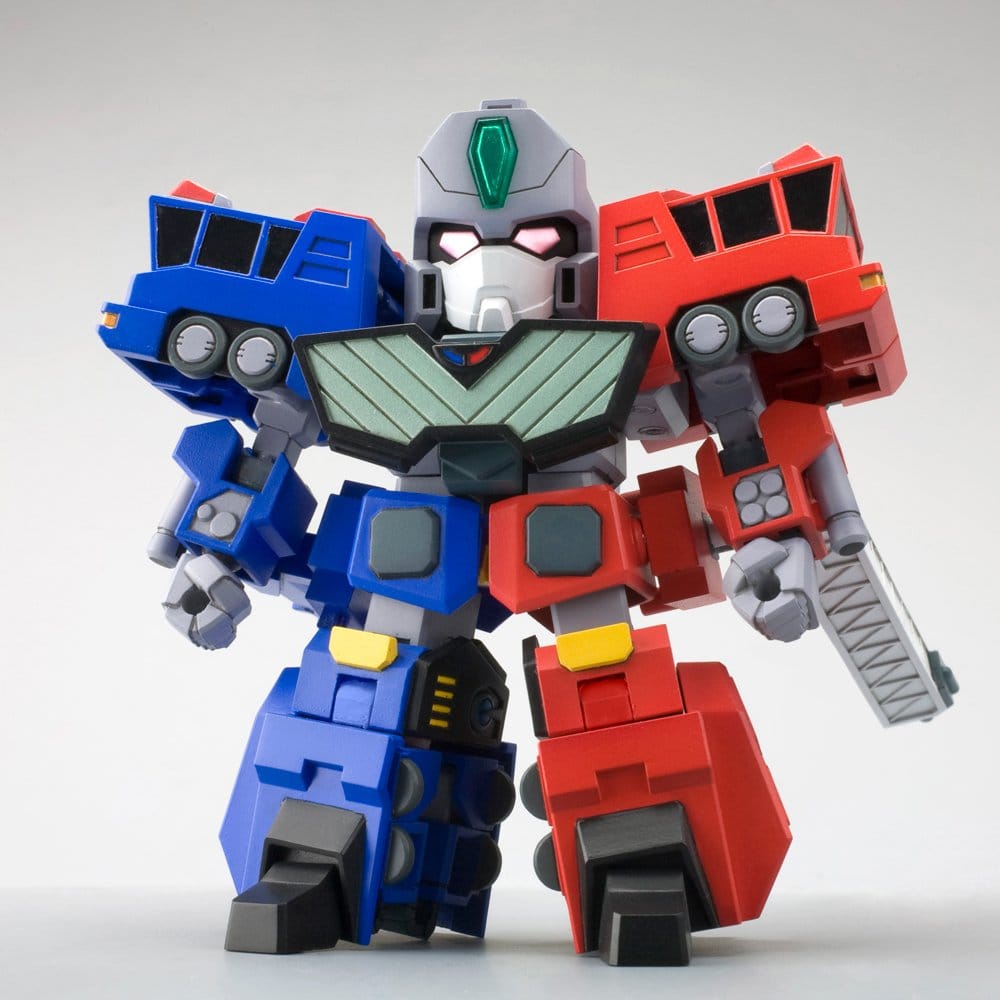 The King of Braves GaoGaiGar D-Style Plastic Model Kit Cho Ryu Jin (Reproduction) 10 cm