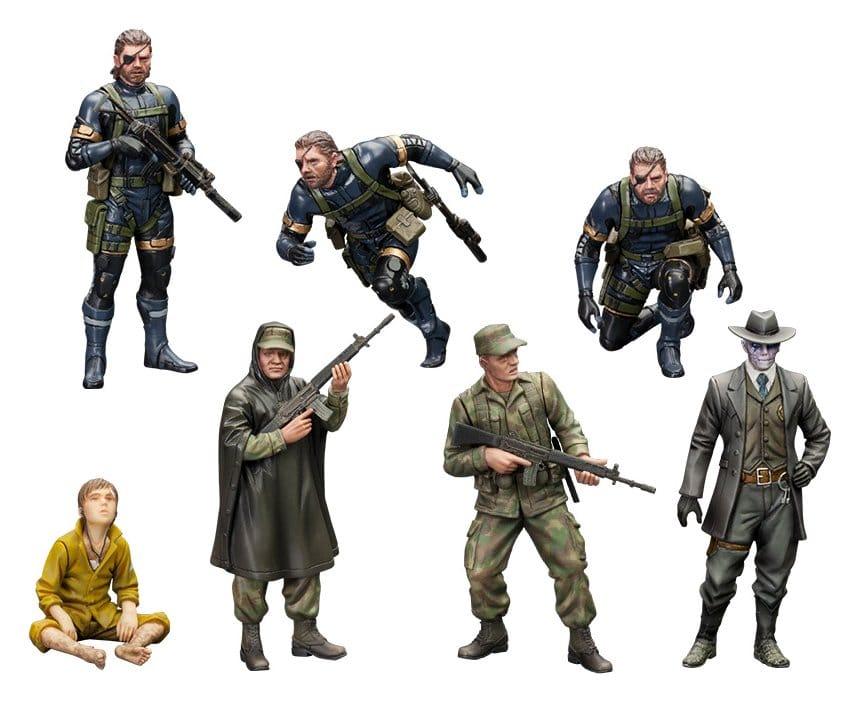 Metal Gear Solid V Plastmodellset 1/35 Metal Gear Solid Ground Zero Set 5 cm Kotobukiya