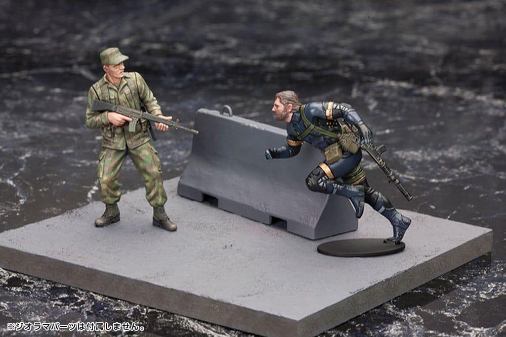 Metal Gear Solid V Plastmodellset 1/35 Metal Gear Solid Ground Zero Set 5 cm Kotobukiya