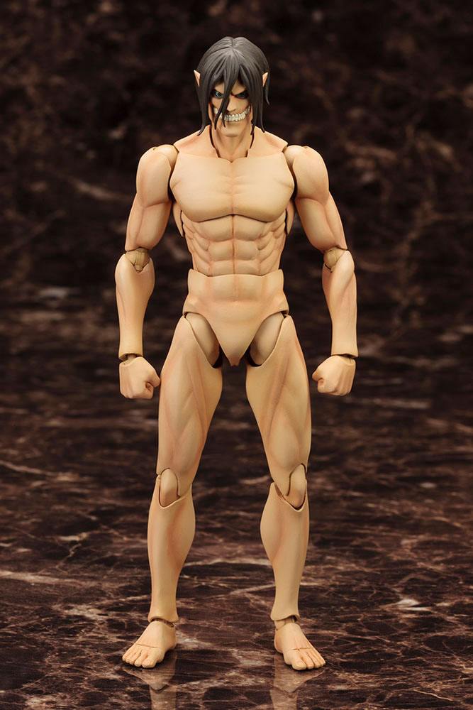 Attack on Titan Byggsats i plast Eren Yeager 16 cm