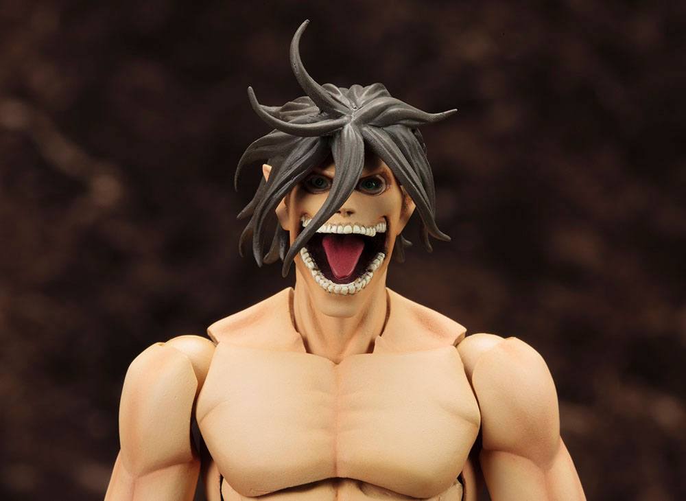 Attack on Titan Byggsats i plast Eren Yeager 16 cm