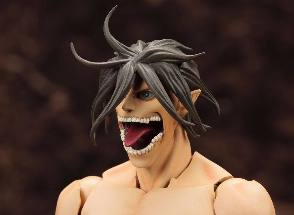 Attack on Titan Byggsats i plast Eren Yeager 16 cm