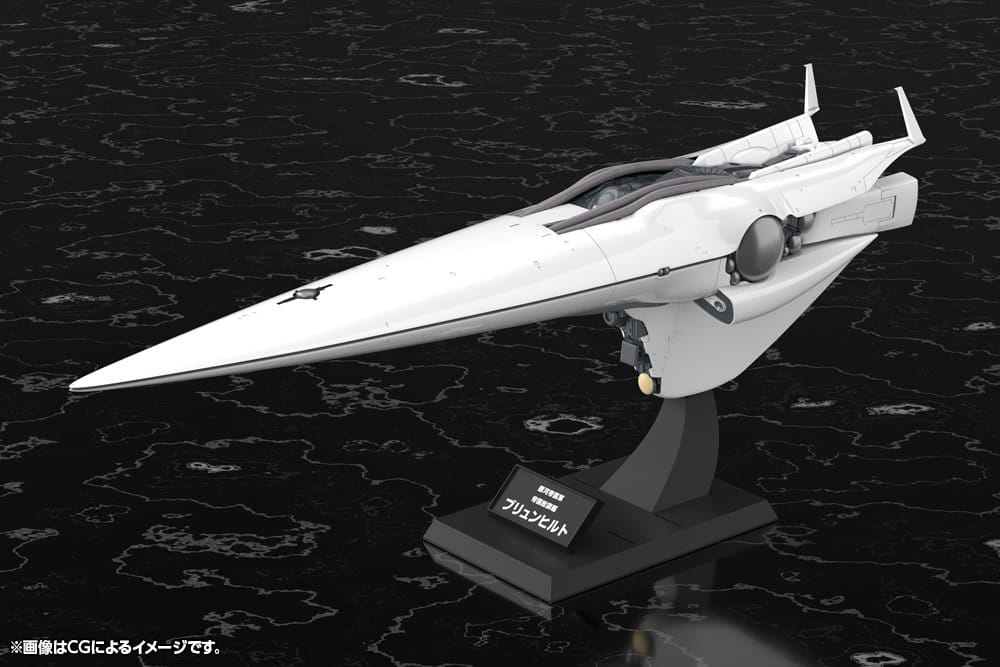 Legend of the Galactic Heroes Plastbyggsats 1/3000 Galaktiska Imperiets Flaggfartyg Brunhild 35 cm