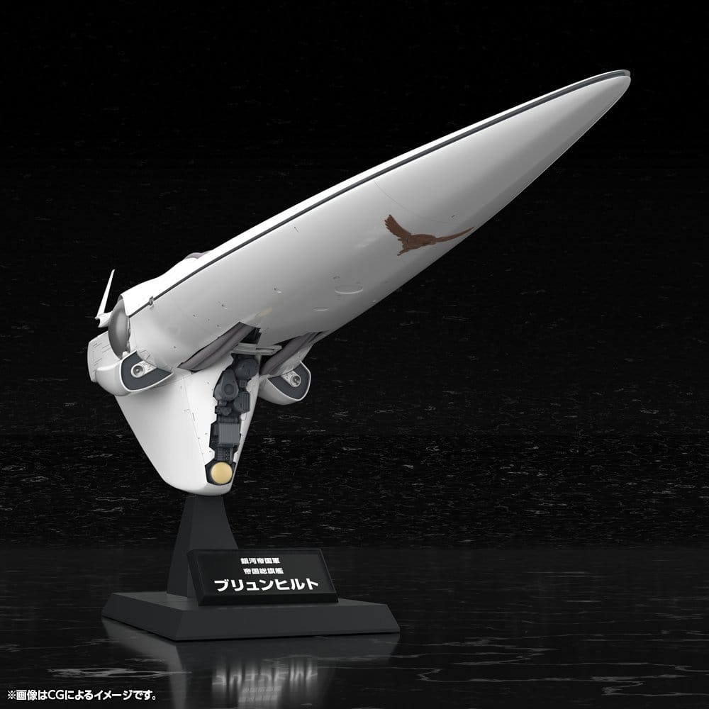 Legend of the Galactic Heroes Plastbyggsats 1/3000 Galaktiska Imperiets Flaggfartyg Brunhild 35 cm