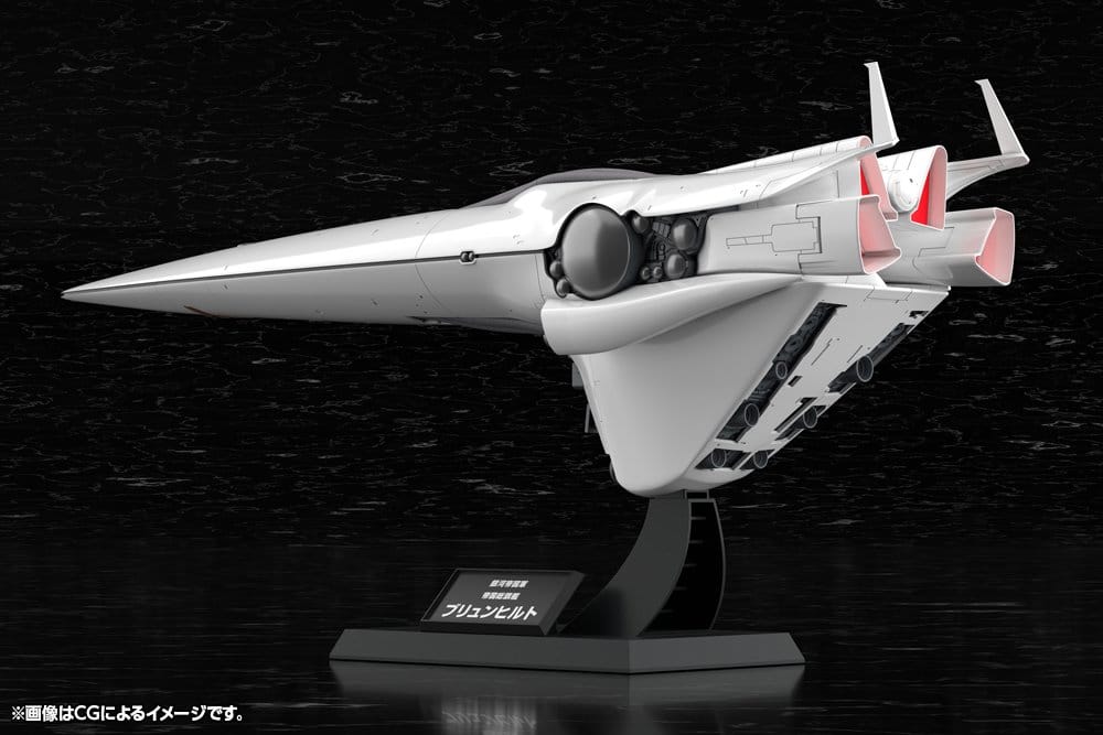 Legend of the Galactic Heroes Plastbyggsats 1/3000 Galaktiska Imperiets Flaggfartyg Brunhild 35 cm