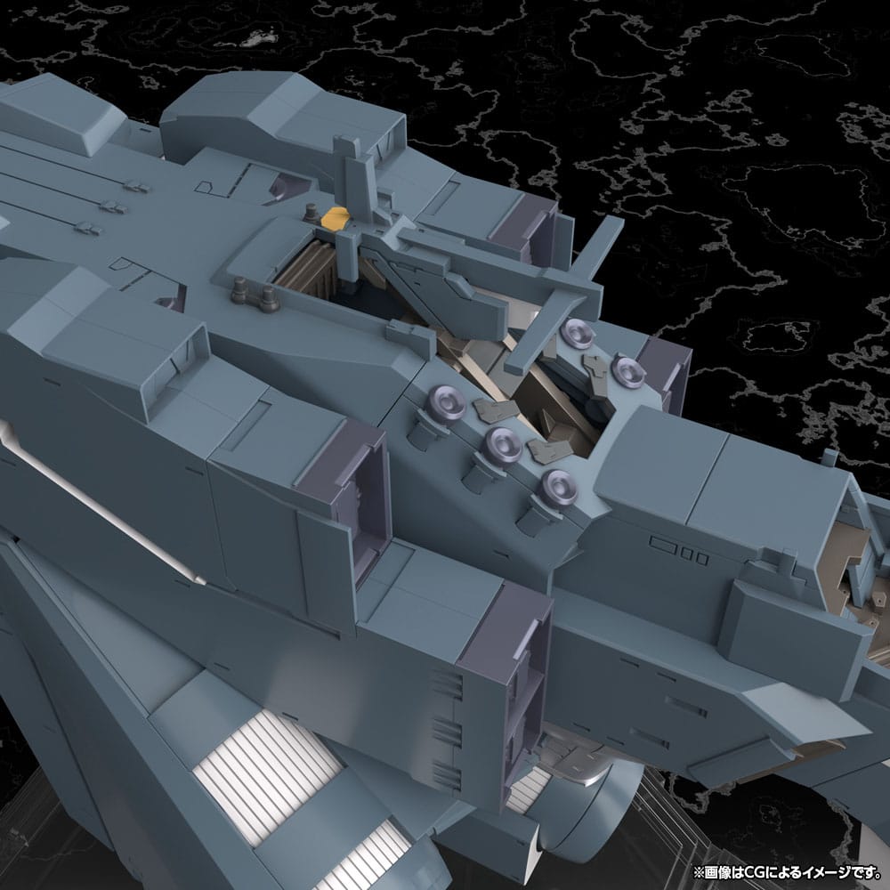 Legend of the Galactic Heroes: Die Neue These Plastmodellkit - Frihetsalliansens Skepp Hyperion 30 cm Kotobukiya