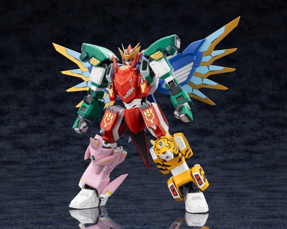 The Red Ranger Becomes an Adventurer in Another World Plastmodellkit Maximum Kizuna Kaiser 17 cm Kotobukiya