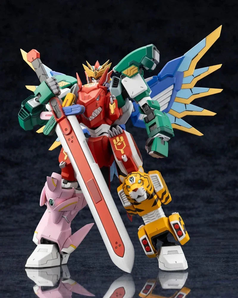 The Red Ranger Becomes an Adventurer in Another World Plastmodellkit Maximum Kizuna Kaiser 17 cm Kotobukiya