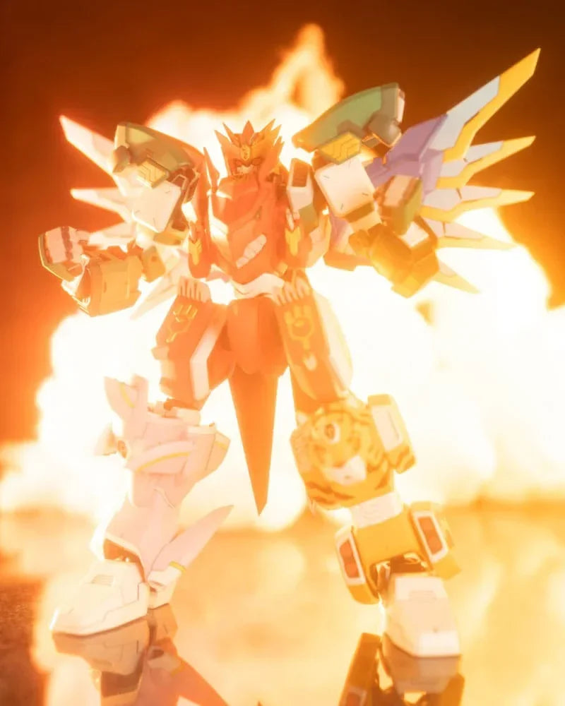 The Red Ranger Becomes an Adventurer in Another World Plastmodellkit Maximum Kizuna Kaiser 17 cm Kotobukiya