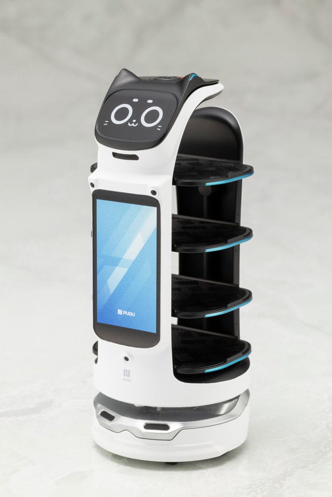 Pudu Robotics Plastmodell BellaBot Vit Version 11 cm Kotobukiya