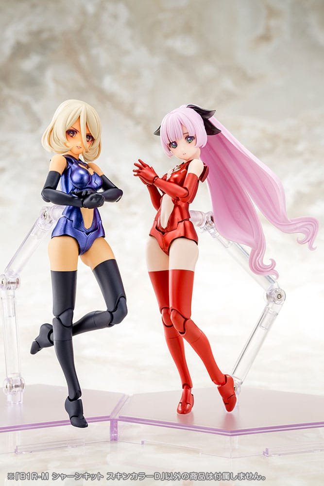 Megami Device Modell Kit Tillbehörsset B1R-M Chassikit Skinnfärg D Kotobukiya