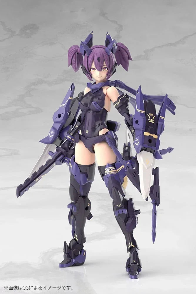 Megami Device Plastmodellkit 1/1 Asra Ninja Kaname Shadow Edition Full Package 14 cm Kotobukiya