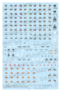 Megami Device M.S.G. Plastic Model Kit 1/1 Yggdrasis Skoll Sharpshooter Tempest Eye Decal Set