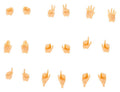 Megami Device M.S.G. Plastic Model Kit 09 Hand Set Skin Color D