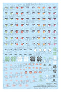 Megami Device M.S.G. Plastic Model Kit 1/1 Puni Mofu Lin Eye Decal Set