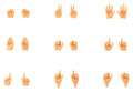 Megami Device M.S.G. Plastic Model Kit 1/1 09 Hand Set Skin Color E
