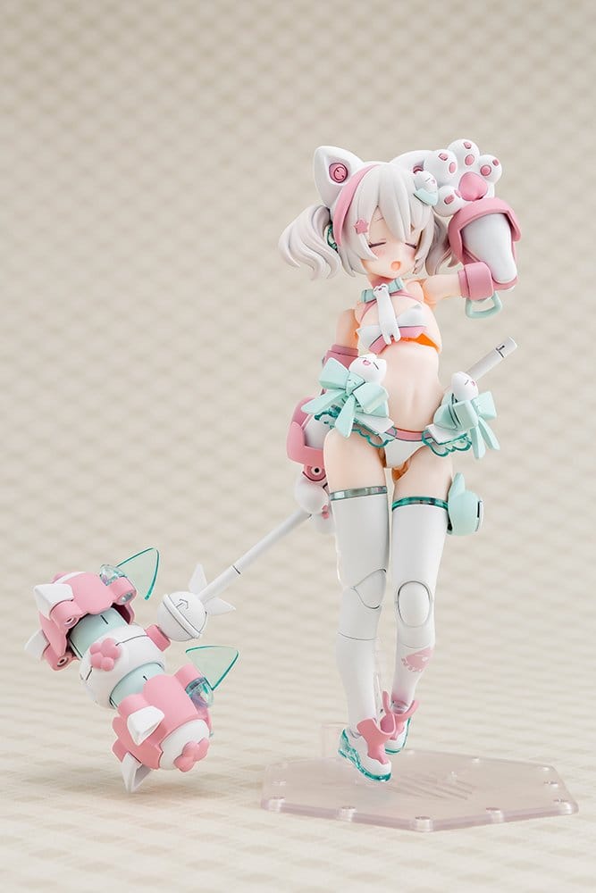 Megami Device Plastic Model Kit 1/1 Puni Mofu Shiro Mao 14 cm