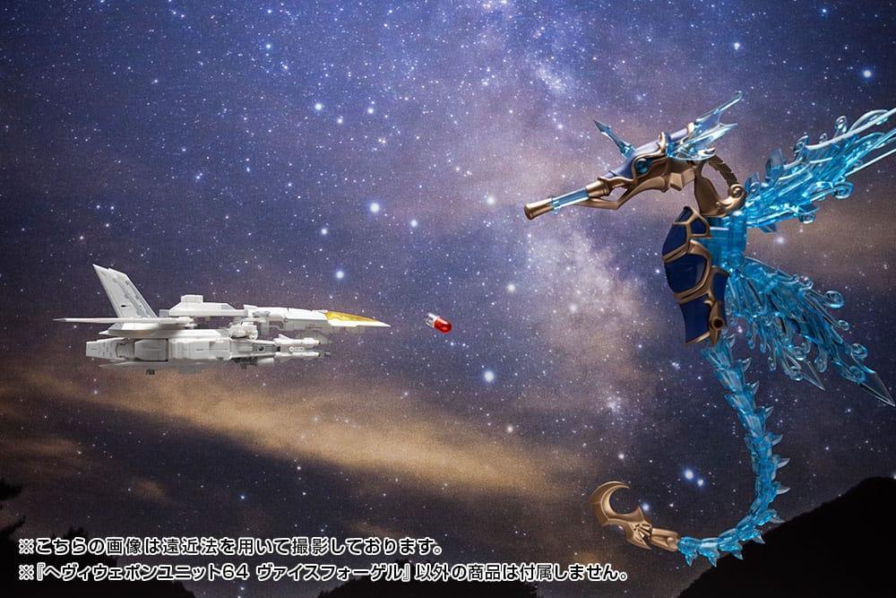 Kotobukiya M.S.G. Modellkit Tillbehörsset Heavy Weapon Unit 64 Weiss Vogel Kotobukiya