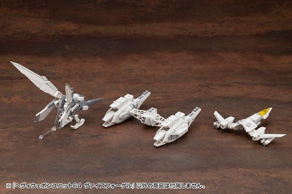 Kotobukiya M.S.G. Modellkit Tillbehörsset Heavy Weapon Unit 64 Weiss Vogel Kotobukiya