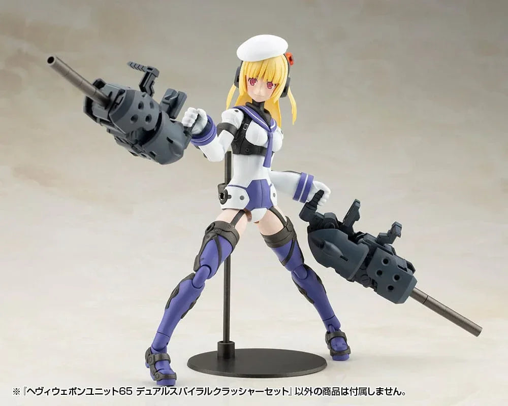 Kotobukiya M.S.G. Modellkit Tillbehörsset Heavy Weapon Unit 65 Dual Spiral Crusher Set Kotobukiya