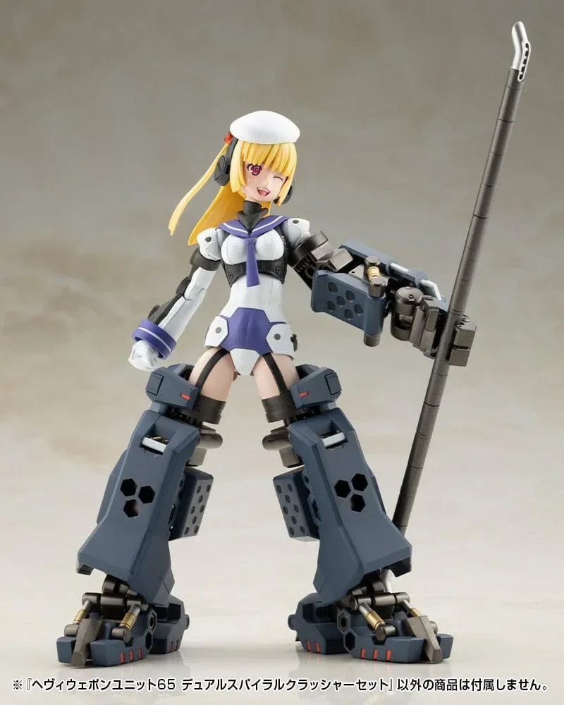 Kotobukiya M.S.G. Modellkit Tillbehörsset Heavy Weapon Unit 65 Dual Spiral Crusher Set Kotobukiya