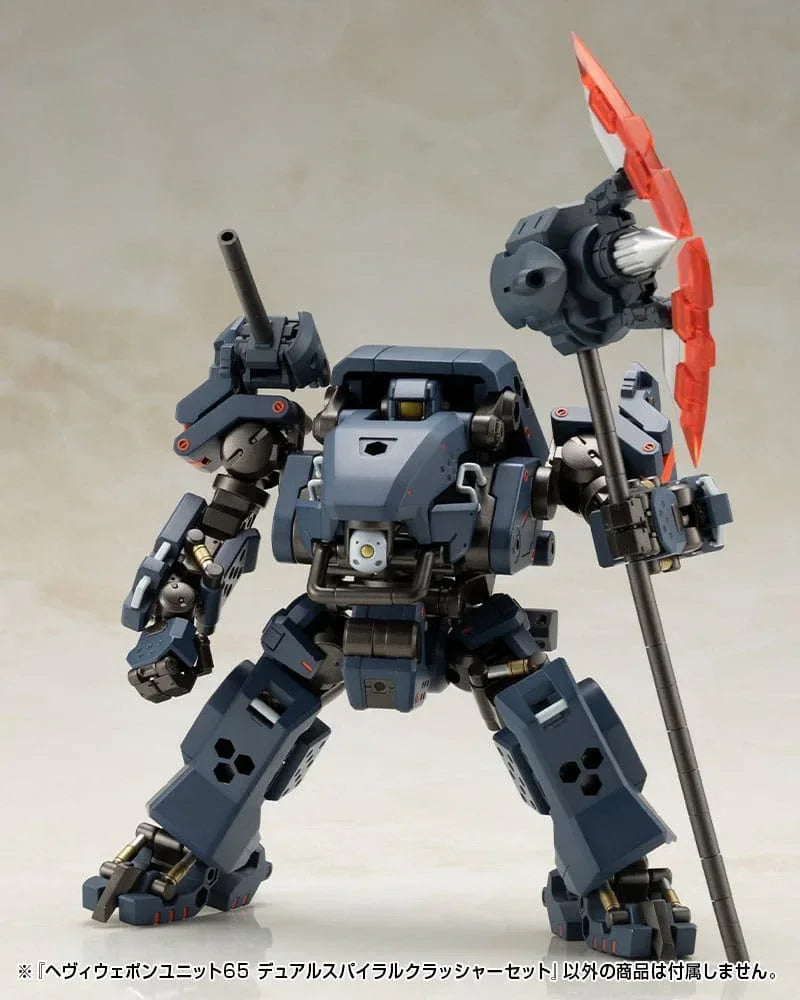 Kotobukiya M.S.G. Modellkit Tillbehörsset Heavy Weapon Unit 65 Dual Spiral Crusher Set Kotobukiya
