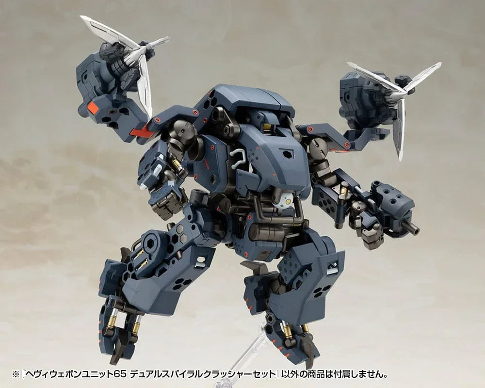 Kotobukiya M.S.G. Modellkit Tillbehörsset Heavy Weapon Unit 65 Dual Spiral Crusher Set Kotobukiya
