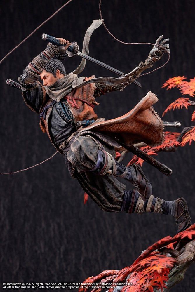 Sekiro: Shadows Die Twice PVC Figur 1/7 Wolf 42 cm Kotobukiya