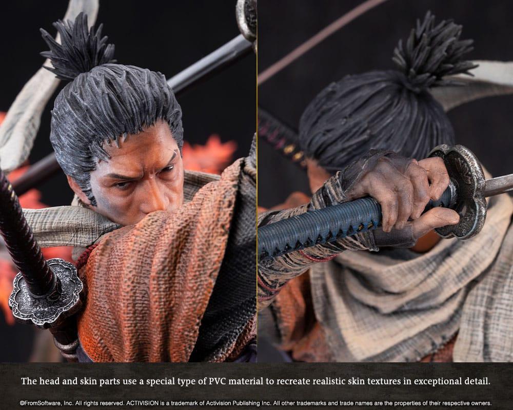 Sekiro: Shadows Die Twice PVC Figur 1/7 Wolf 42 cm Kotobukiya