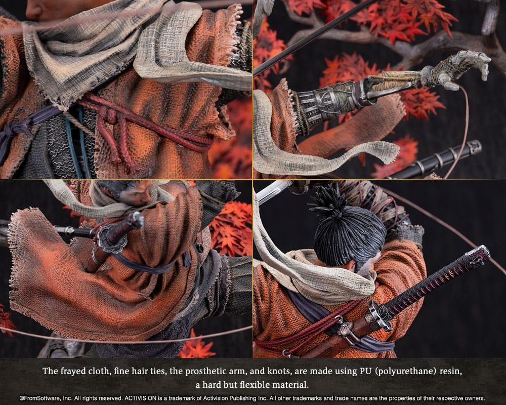 Sekiro: Shadows Die Twice PVC Figur 1/7 Wolf 42 cm Kotobukiya