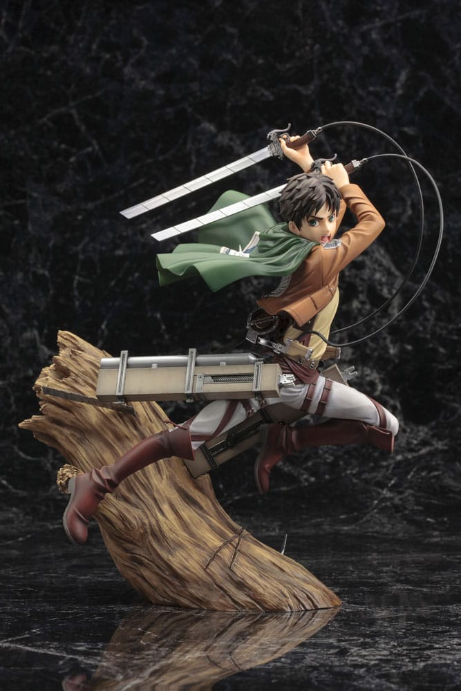 Attack on Titan ARTFXJ Figur 1/8 Eren Yeager Förnyelsepaket Ver. 26 cm Kotobukiya
